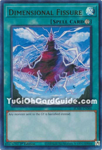 Yu-Gi-Oh Card: Dimensional Fissure