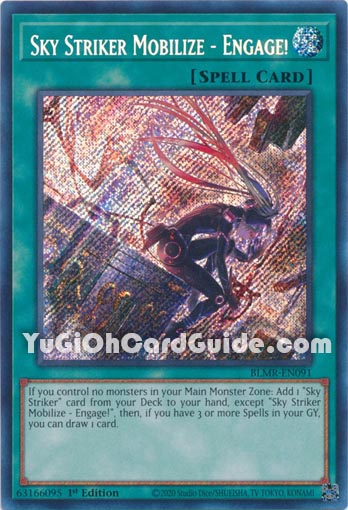 Yu-Gi-Oh Card: Sky Striker Mobilize - Engage!