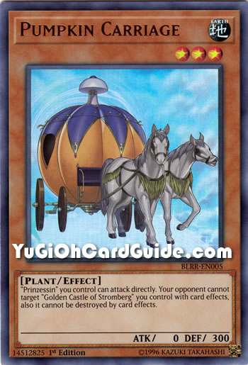 Yu-Gi-Oh Card: Pumpkin Carriage