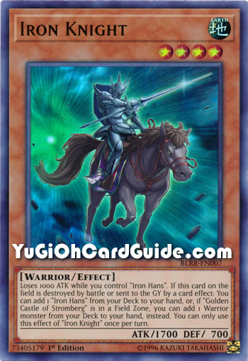 Yu-Gi-Oh Card: Iron Knight