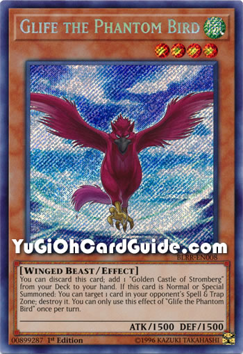 Yu-Gi-Oh Card: Glife the Phantom Bird