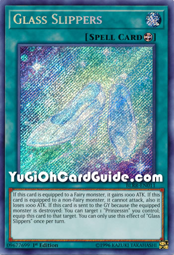 Yu-Gi-Oh Card: Glass Slippers