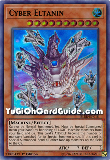 Yu-Gi-Oh Card: Cyber Eltanin