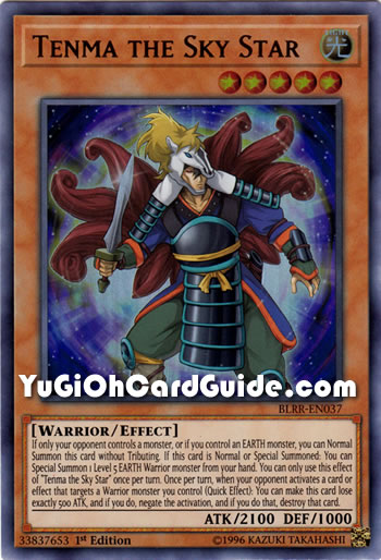 Yu-Gi-Oh Card: Tenma the Sky Star