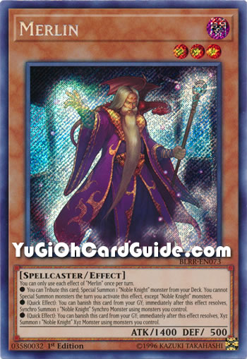 Yu-Gi-Oh Card: Merlin