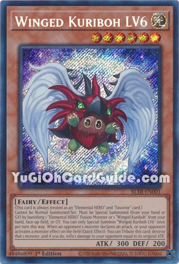 Yu-Gi-Oh Card: Winged Kuriboh LV6