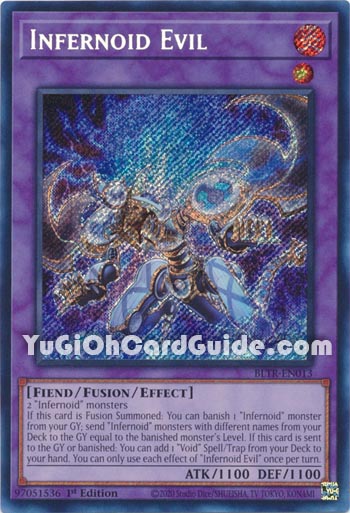 Yu-Gi-Oh Card: Infernoid Evil