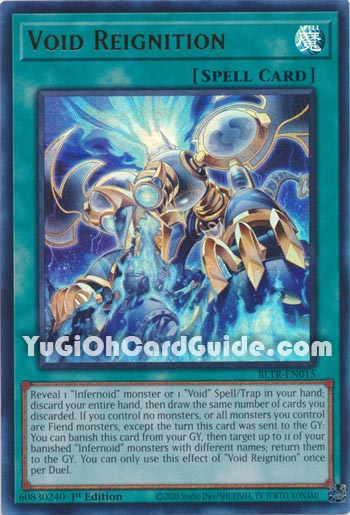 Yu-Gi-Oh Card: Void Reignition