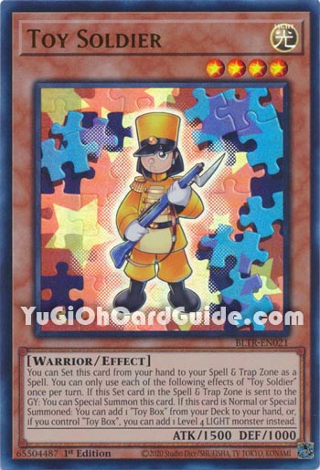 Yu-Gi-Oh Card: Toy Soldier