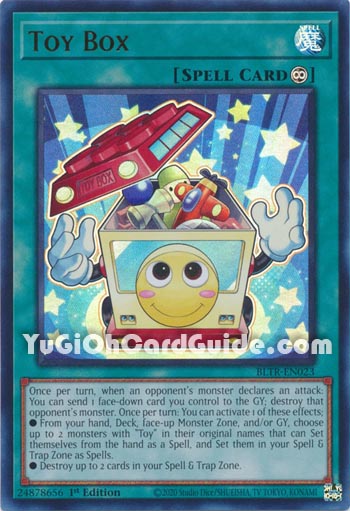 Yu-Gi-Oh Card: Toy Box