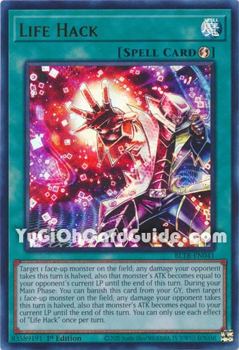 Yu-Gi-Oh Card: Life Hack