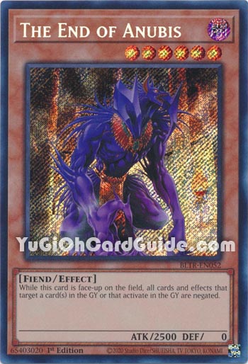 Yu-Gi-Oh Card: The End of Anubis