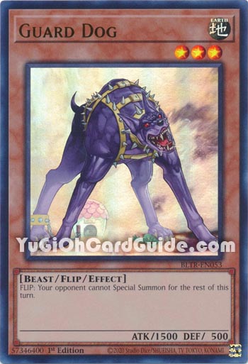 Yu-Gi-Oh Card: Guard Dog