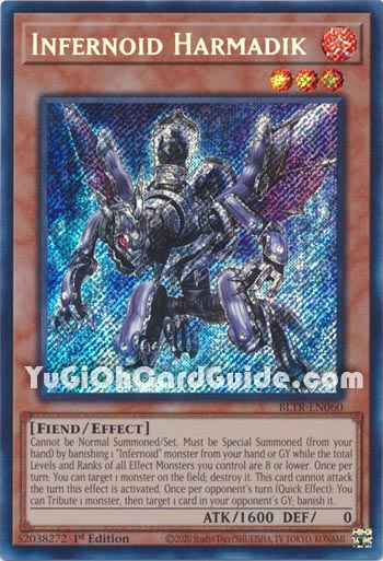 Yu-Gi-Oh Card: Infernoid Harmadik