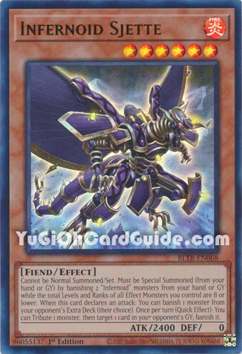 Yu-Gi-Oh Card: Infernoid Sjette