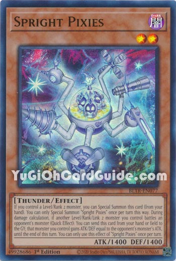 Yu-Gi-Oh Card: Spright Pixies