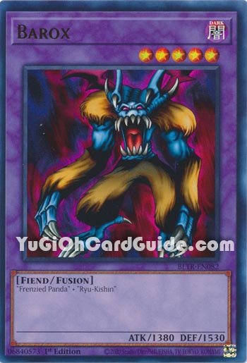 Yu-Gi-Oh Card: Barox