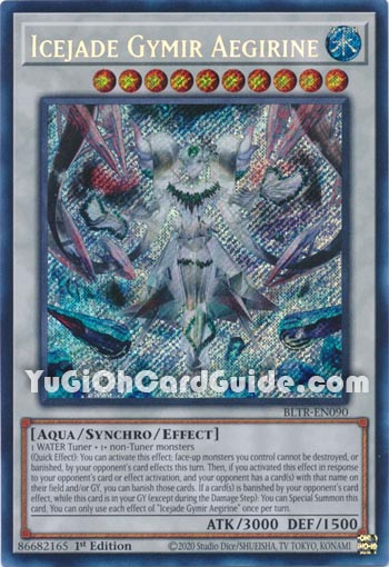 Yu-Gi-Oh Card: Icejade Gymir Aegirine