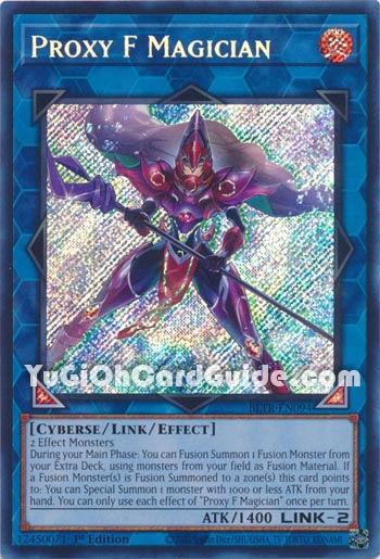 Yu-Gi-Oh Card: Proxy F Magician