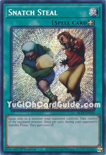 Yu-Gi-Oh Card: Snatch Steal