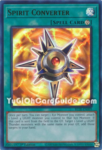 Yu-Gi-Oh Card: Spirit Converter