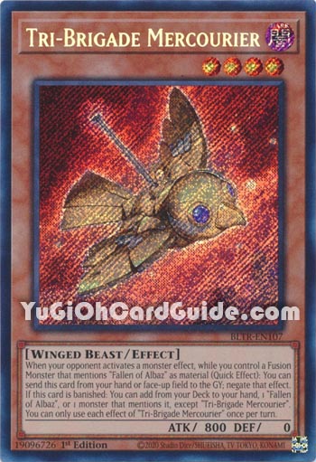 Yu-Gi-Oh Card: Tri-Brigade Mercourier
