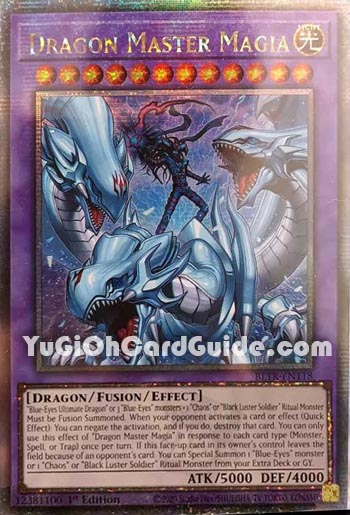 Yu-Gi-Oh Card: Dragon Master Magia