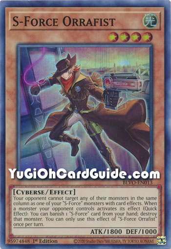 Yu-Gi-Oh Card: S-Force Orrafist