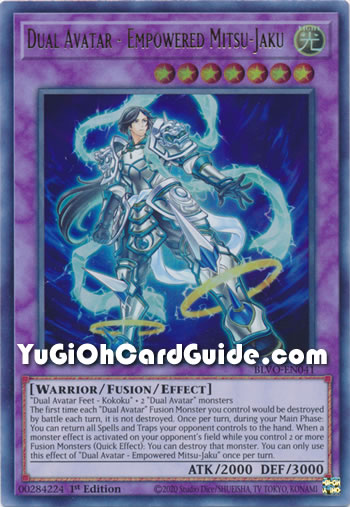 Yu-Gi-Oh Card: Dual Avatar - Empowered Mitsu-Jaku
