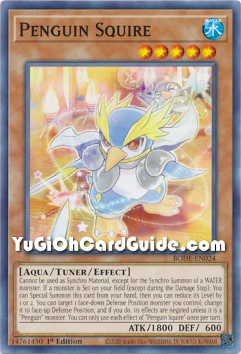 Yu-Gi-Oh Card: Penguin Squire