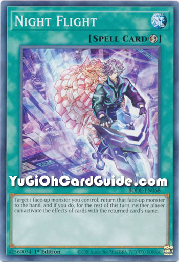 Yu-Gi-Oh Card: Night Flight