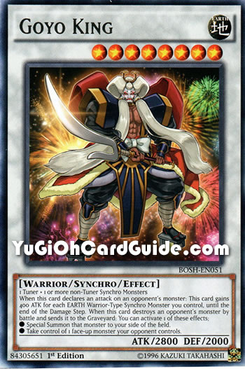 Yu-Gi-Oh Card: Goyo King