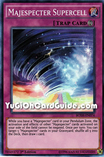 Yu-Gi-Oh Card: Majespecter Supercell