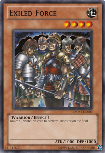 Yu-Gi-Oh Card: Exiled Force