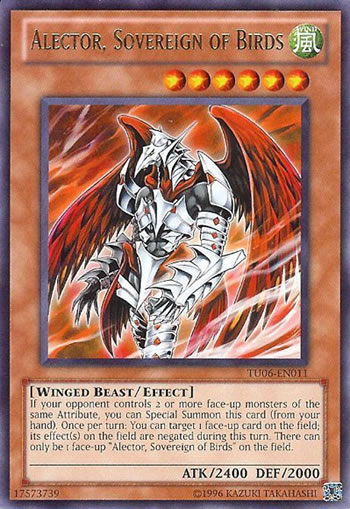 Yu-Gi-Oh Card: Alector, Sovereign of Birds