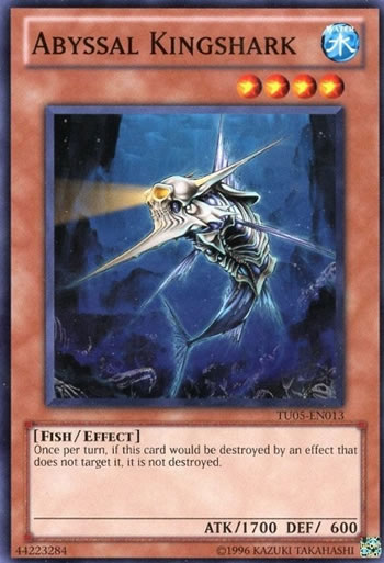 Yu-Gi-Oh Card: Abyssal Kingshark