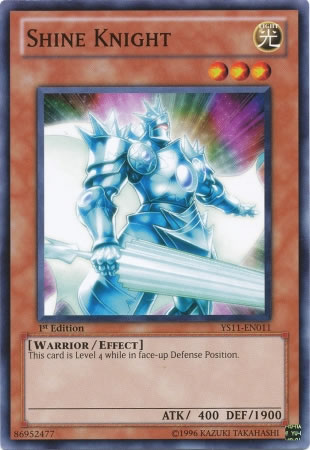 Yu-Gi-Oh Card: Shine Knight