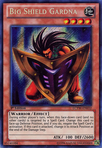 Yu-Gi-Oh Card: Big Shield Gardna
