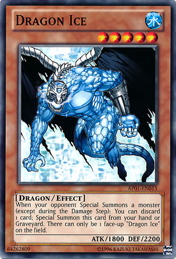 Yu-Gi-Oh Card: Dragon Ice