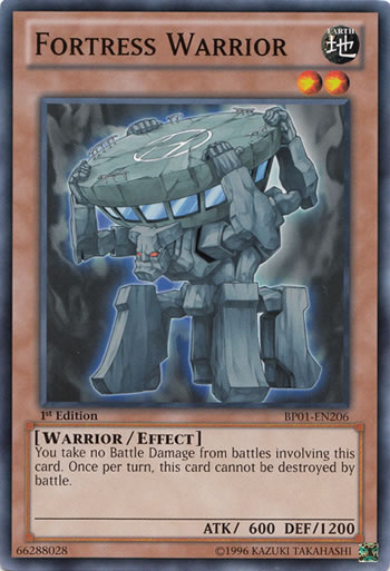 Yu-Gi-Oh Card: Fortress Warrior