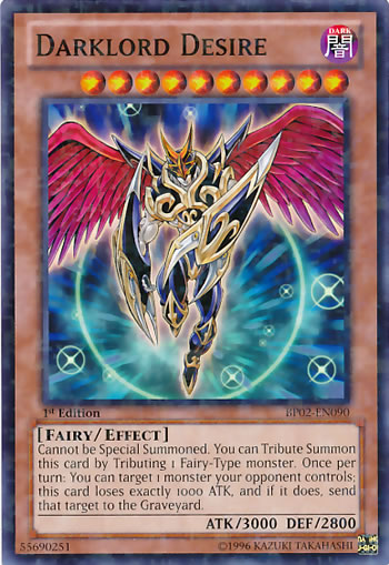 Yu-Gi-Oh Card: Darklord Desire