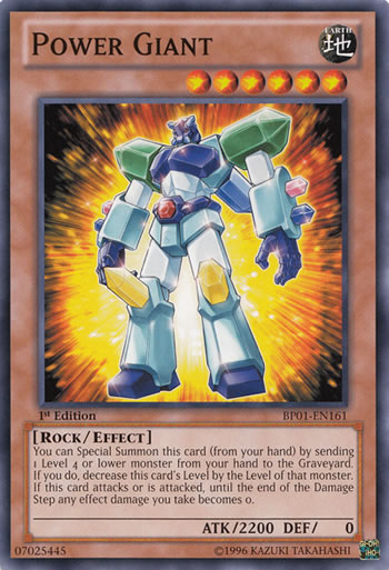 Yu-Gi-Oh Card: Power Giant