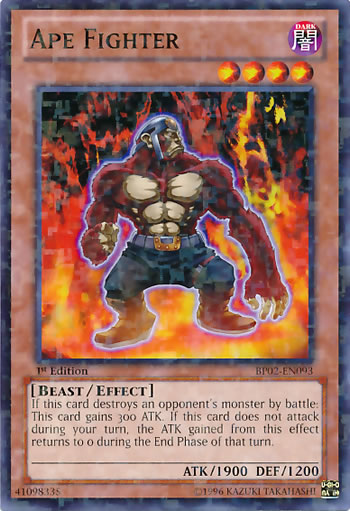 Yu-Gi-Oh Card: Ape Fighter