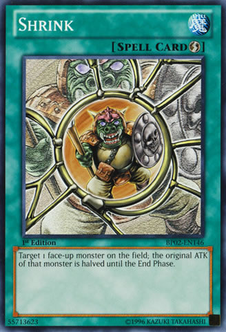 Yu-Gi-Oh Card: Shrink