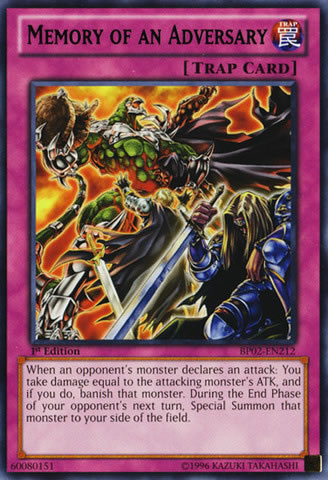 Yu-Gi-Oh Card: Memory of an Adversary