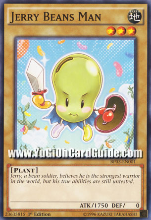 Yu-Gi-Oh Card: Jerry Beans Man