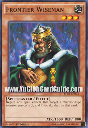Yu-Gi-Oh Card: Frontier Wiseman