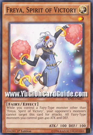 Yu-Gi-Oh Card: Freya, Spirit of Victory