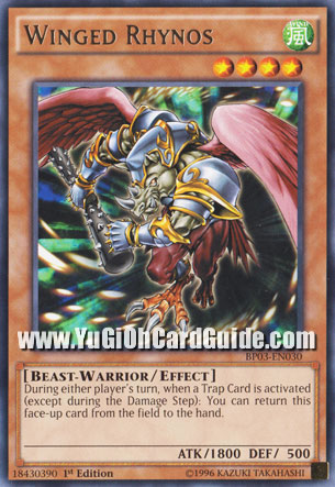 Yu-Gi-Oh Card: Winged Rhynos