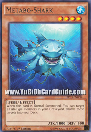 Yu-Gi-Oh Card: Metabo-Shark